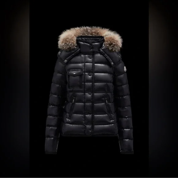 Moncler Jacket with Fur Hood - Picture 3 of 9